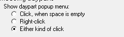 8. When to show choice of dayparts